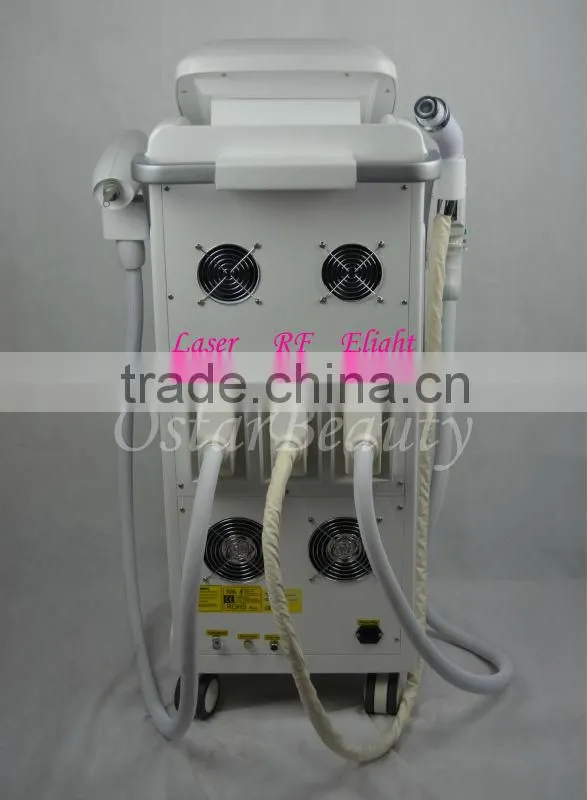 Beauty ipl machine 3 in1 multifunction equipment rf laser
