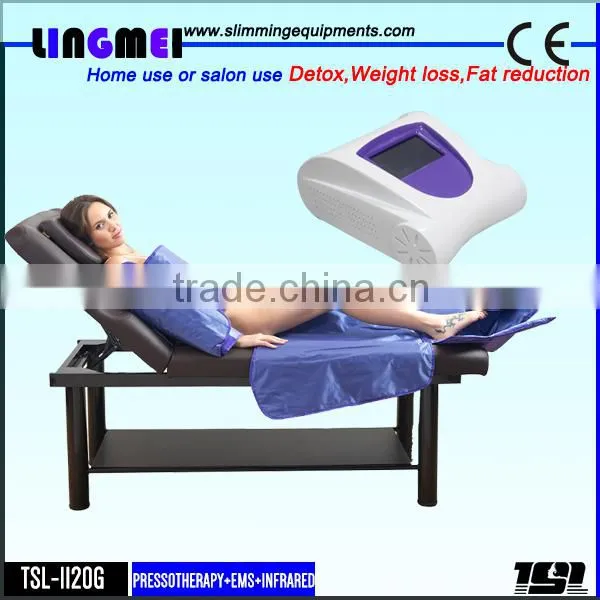 3in1 pressoterapia/macchinario pressoterapia/le drainage lymphatique machine