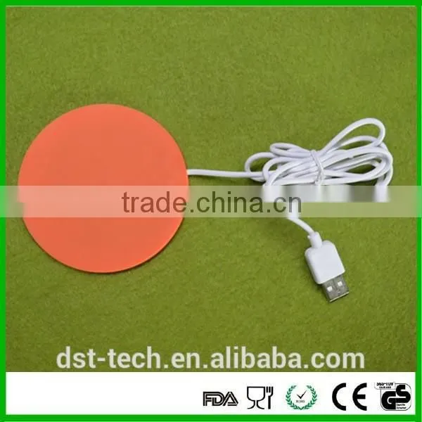 Promotional best quality cardboard soft pvc tea cup coaster