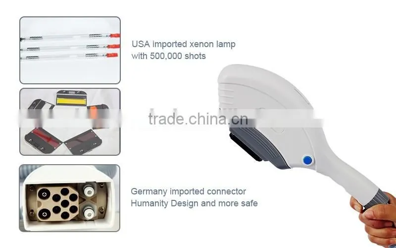 Shr ipl laser hair removal ipl facial machine