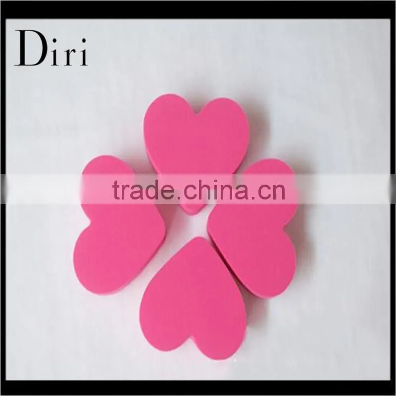 High Quality Beauty lady Heart Shape Sponge Puff ,Powder Puff