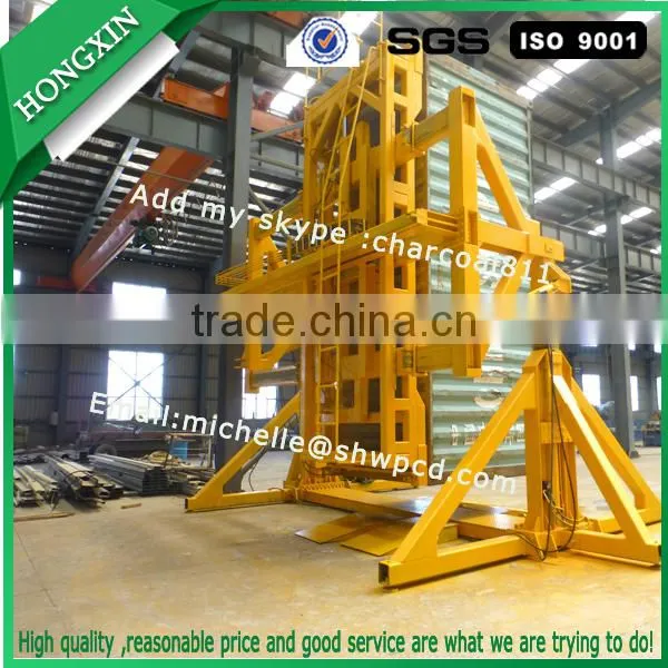 Stationary Hydraulic Container Tilter, container tilter machine