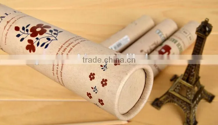 OEM hot sale natural color pencil,natural wood colored pencils