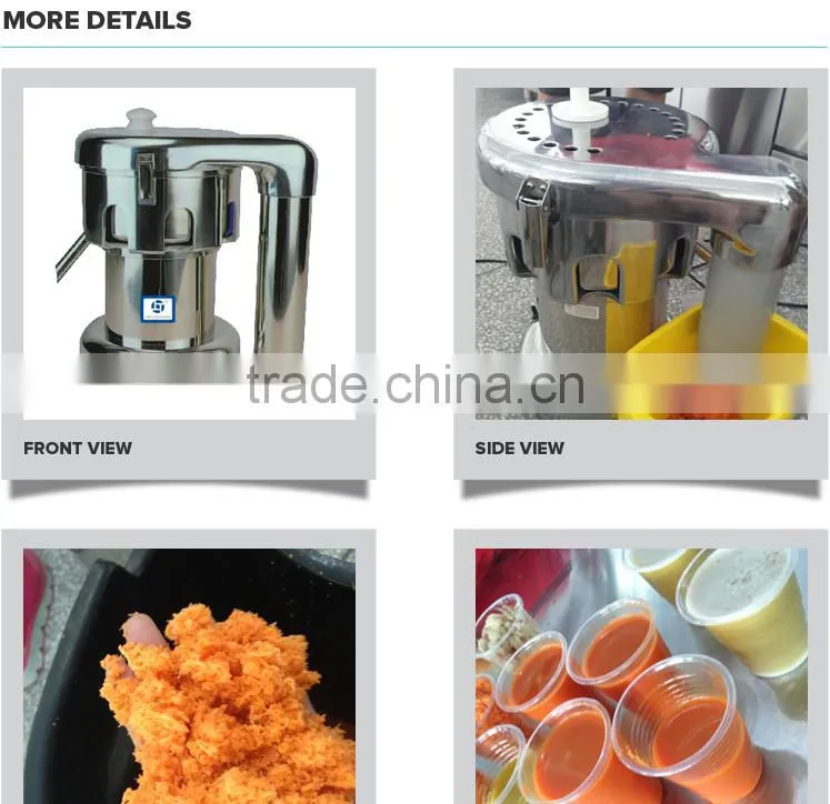 2016 Industrial Stainless Steel Orange Juicer Machine