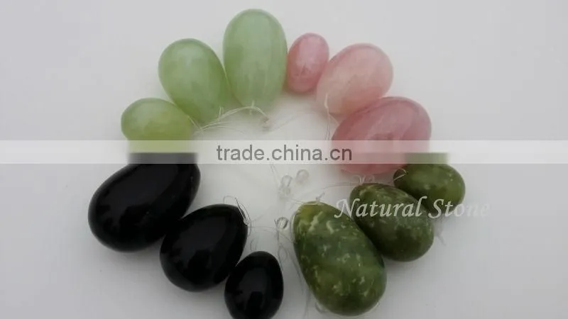 100% genuine jade eggs ,all the egs with jade material certification