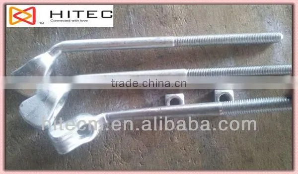ground anchor screw anchor pole anchor hot dipped galvanized