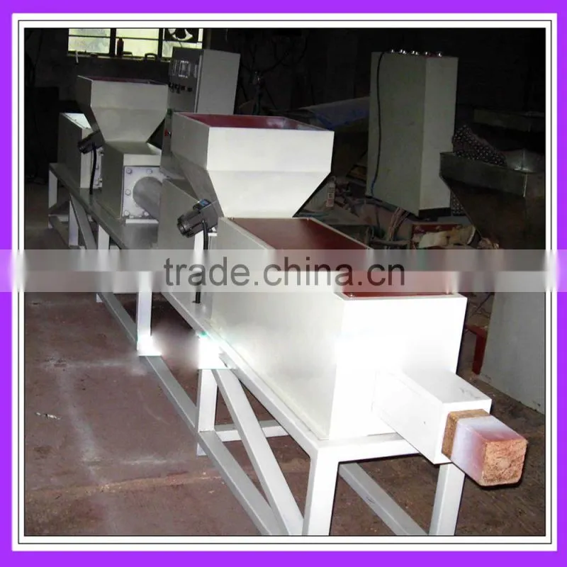 wood shaving block making machine