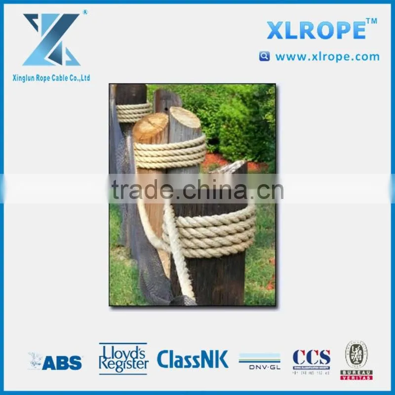 XLROPE sisal Rope 3strand Decorating Manila/Sisal Rope