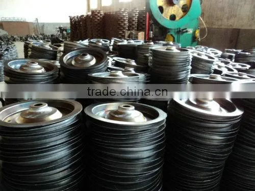 260 x 85mm PU Hand Trolley Wheel