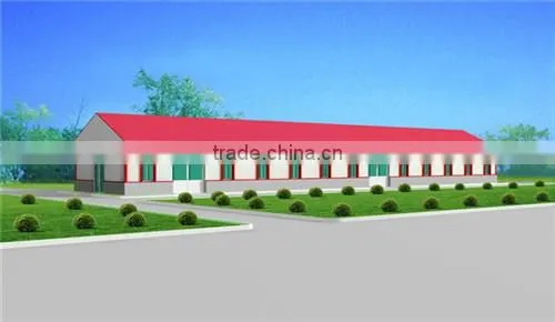 Prefabricated school built in Haiti/ steel structure manufacturer