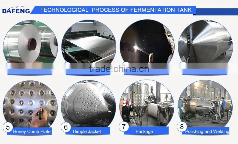 500l beer brewing fermenter