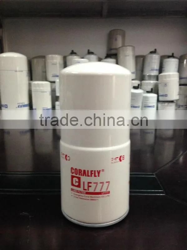 ISO factory OEM FOR excavators lf667 oil filter