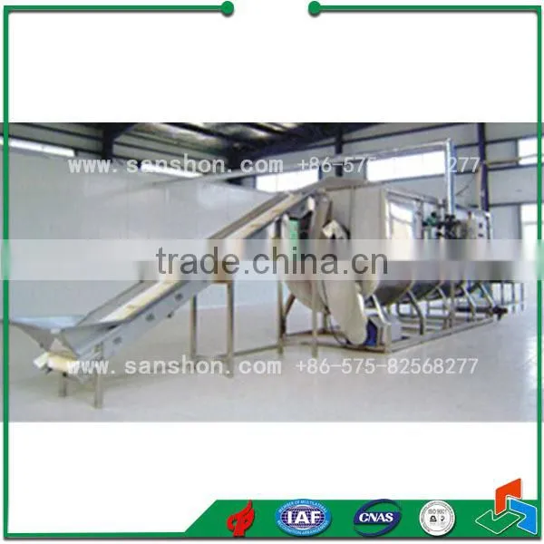 Vegetable Cooking Machine Food Blanching Machinery