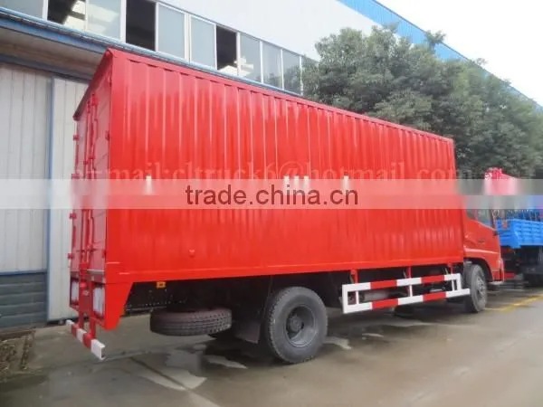 210hp DONGENG Kingrun 4*2 Lorry Truck 15 ton