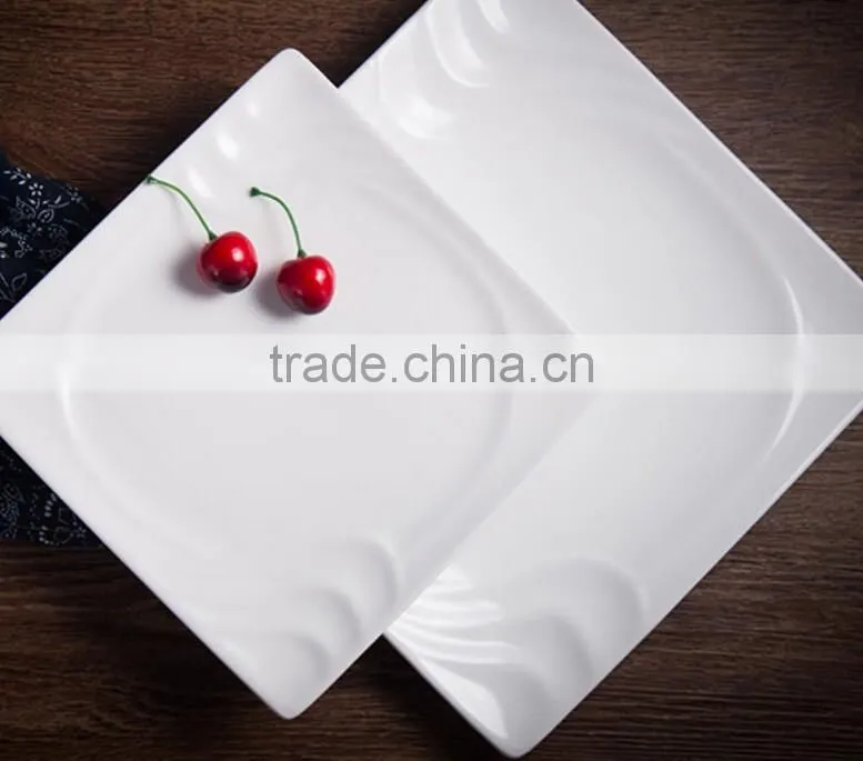 KC-00816 round plate ,suqare plate , promotion cheap porcelain plate