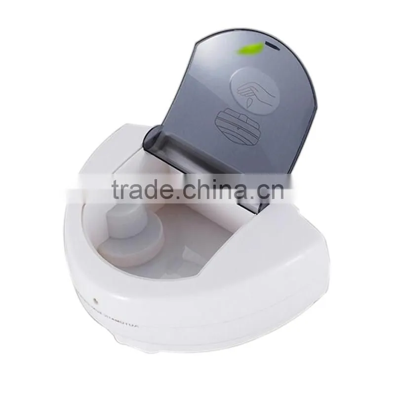 Semi-circular sensor wall mount liquid soap dispenser