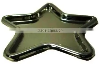 Square Embossed Metal Charger Plate