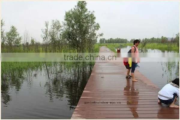 good quality environmental wpc decking floor/outdoor wpc flooring/stair