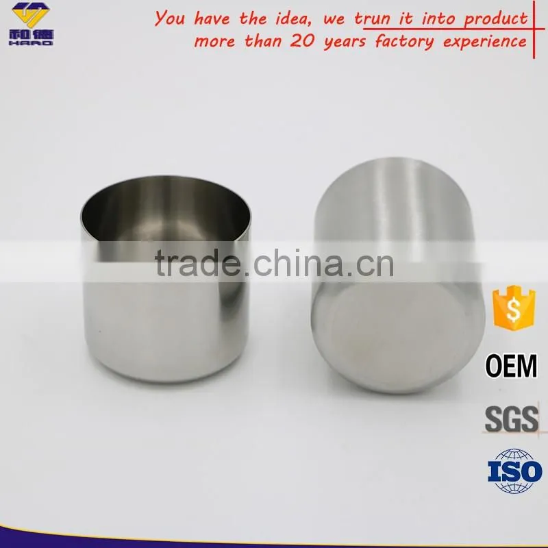 Eco-friendly custom deep drawing products, round deep drawing part