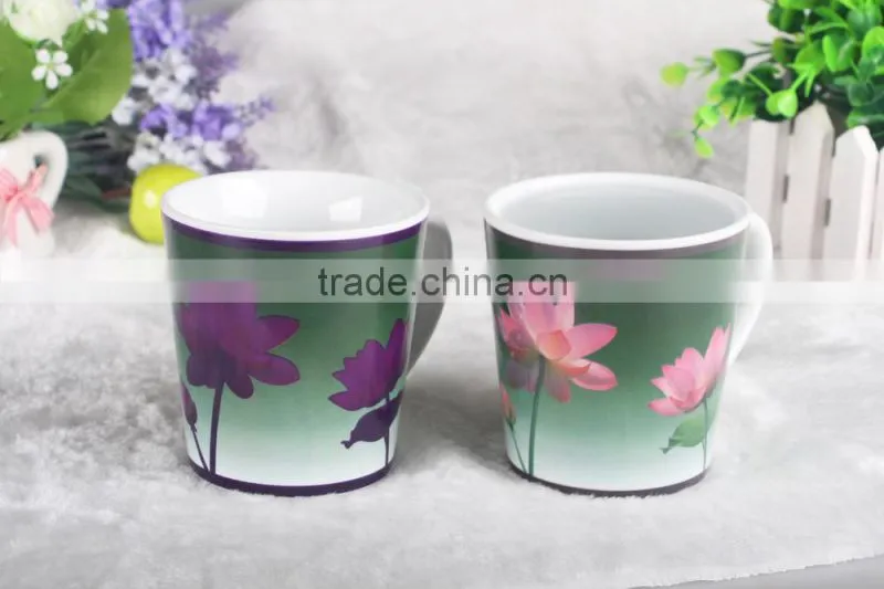 Magic Flower Mug Color Changing Ceramic Cups