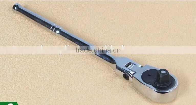 Berrylion Quality Spanner 1/4" Foldable Mirror Finished Ratchet Spanner