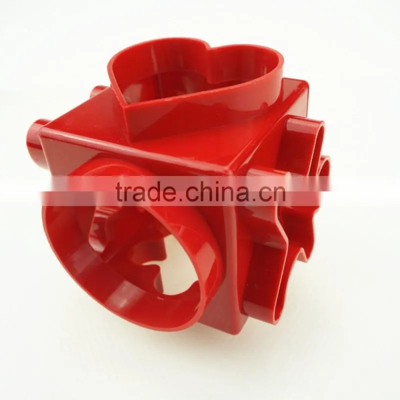 47006 6 sides plastic cookie cutter, cake mold