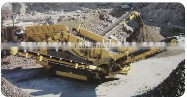 high tech crawler crusher plant for mining