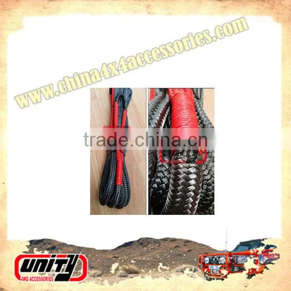 auto tow strap with 8,370lbs capacity for off road
