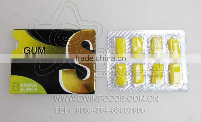 Four Flavors Sugar Free Chewing Gum&Xylitol Chewing Gum