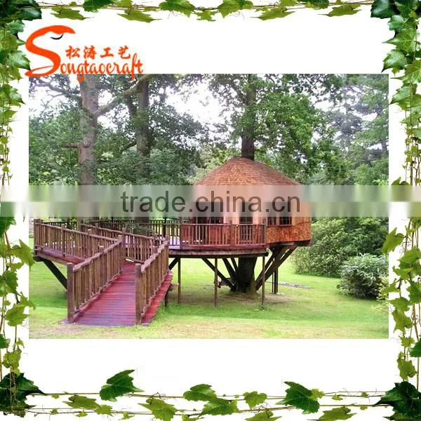 High-level design outdoor artificial tree house artistic simulation artificial tree house
