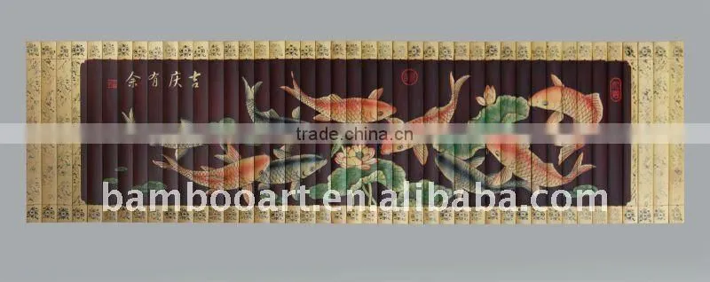 bamboo carving crafts (flower)