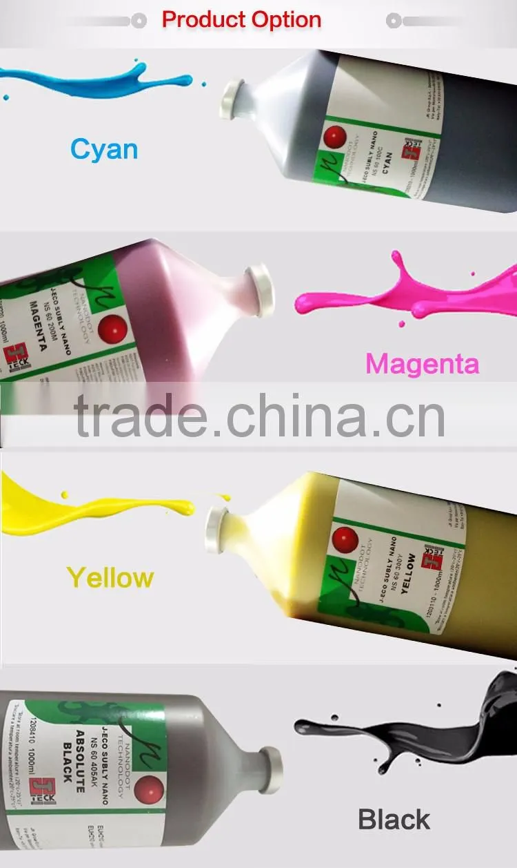 J-Next J Eco sublimation ink for Mimaki printer