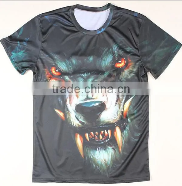 2016 fashion hiphop large size printing t shit hip hop t shirt for men