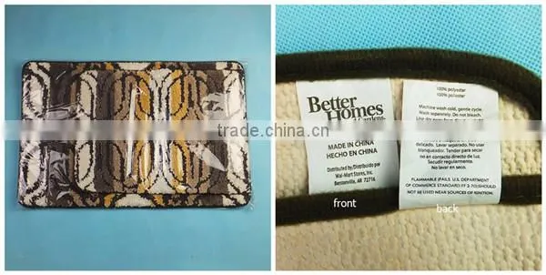 wholesale custom shaggy floor mat carpet stock, S1604236