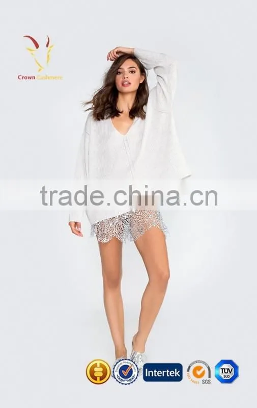 Chinese New Fashion Wool V Neck Sweater