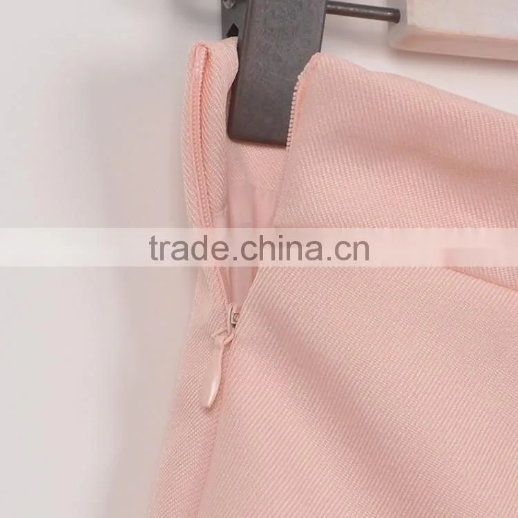 oem fashion A-line chiffon dress,custom made latest women short pleated skirts