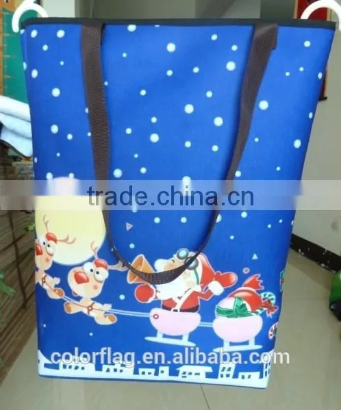 felt bag, printed felt bag ,christmas felt bag