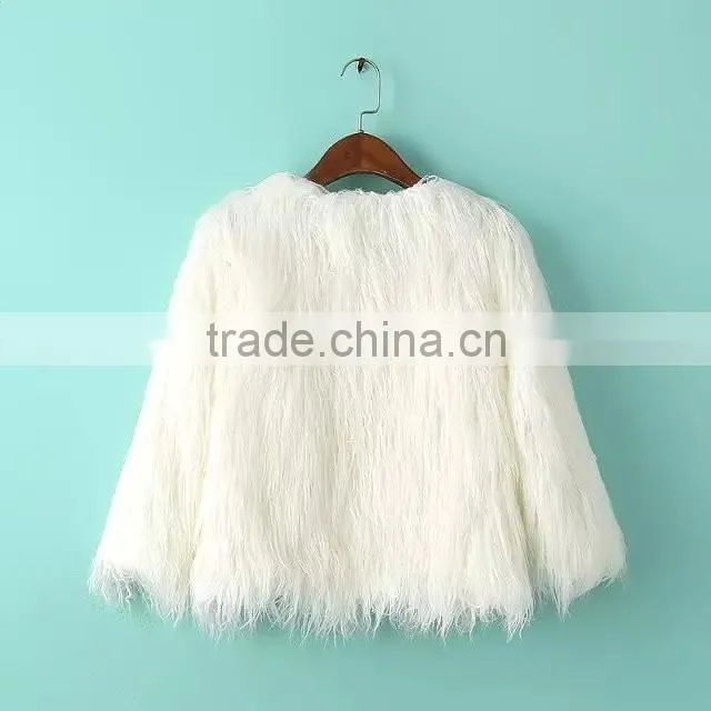 2017 fake fur new autumn and winter women fur fur coat long sleeves women sweater coat