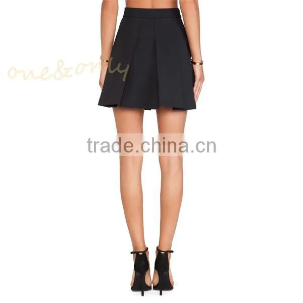 Pleated fashion women umbrella skirt