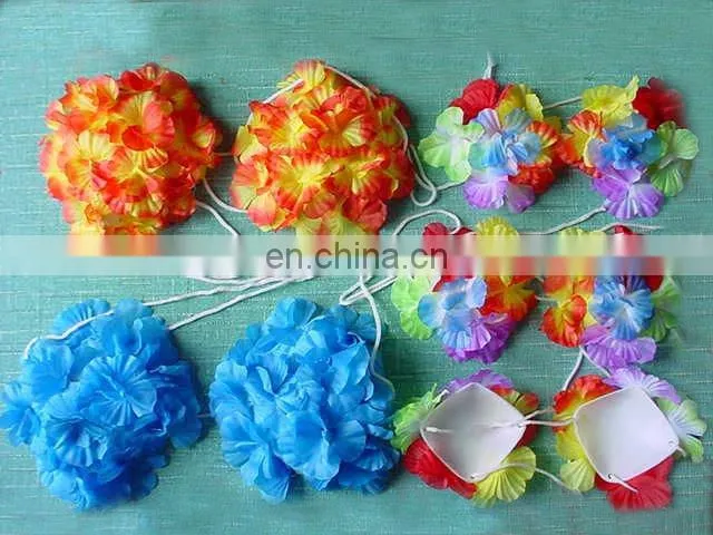 hot sell led light hawaii lei necklace