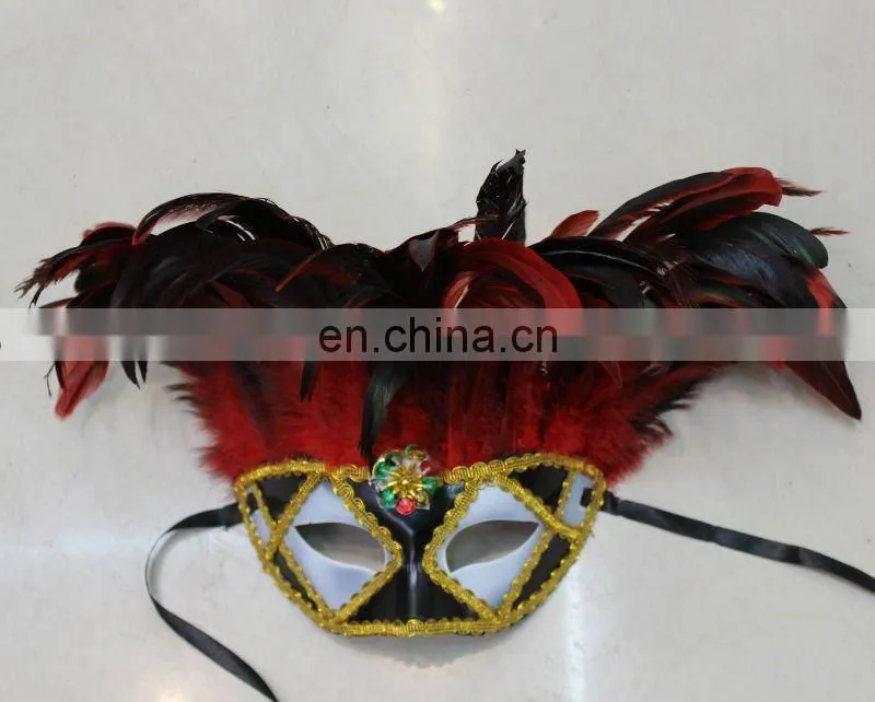 goose feather mask