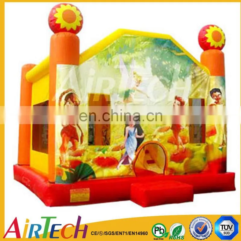 Giant inflatable jumping slide for theme park