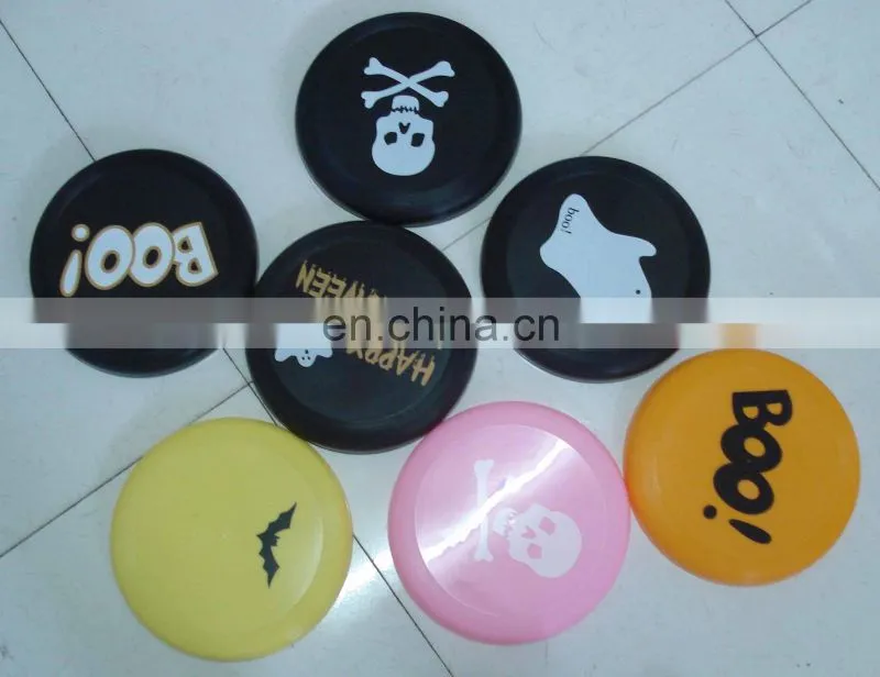Advertising round ring outdoor plastic flying frisbee