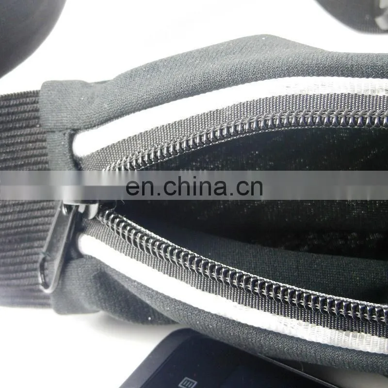 Best selling sports glow belt waistband LED mobile phone bags lighting led phone cases gift bag