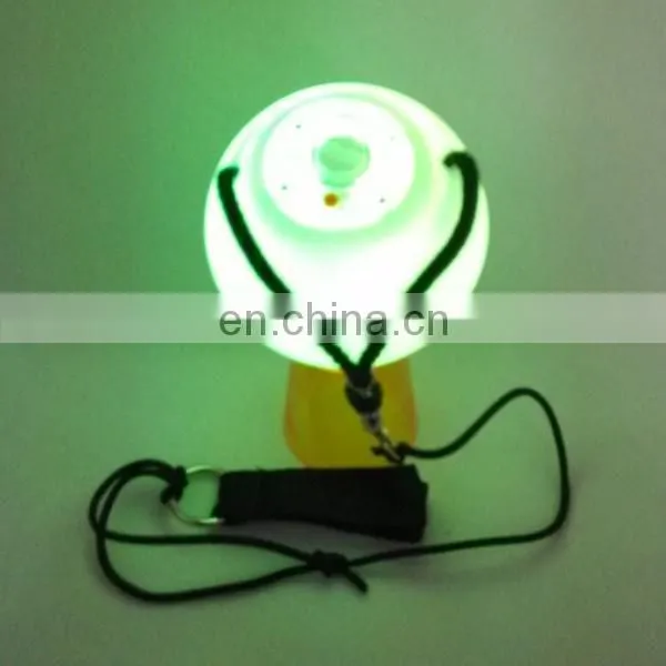 1 Pair LED POI Thrown Balls for Professional Belly Dance Level Hand Props
