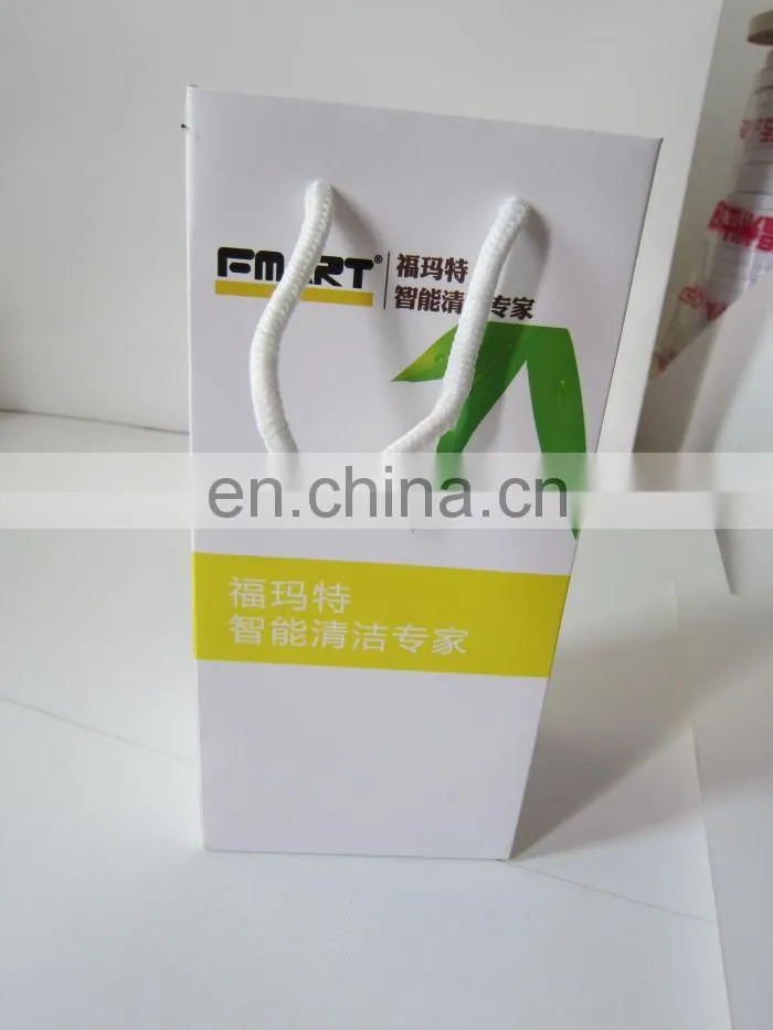 promotional customized printing coated paper gift bags