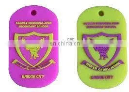 soft pvc rubber LOGO patch