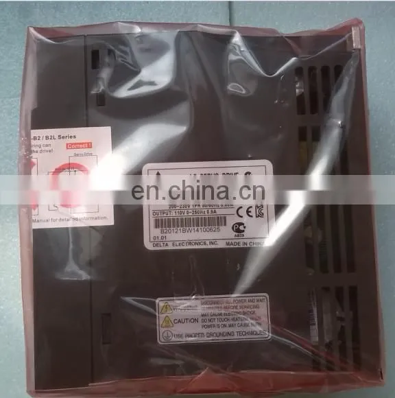 Original Delta 100w AC Servo Motor Drive ASD-B2-0121-B