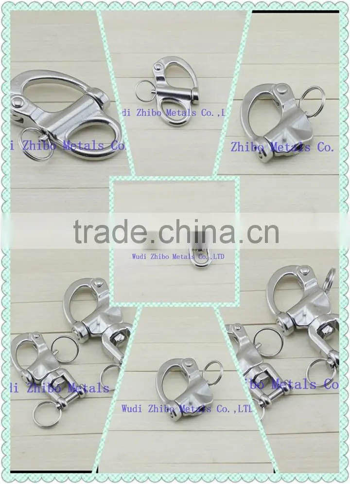 Stainless Steel Rigging Hardware / Marine Hardware Diamond Pad Eye