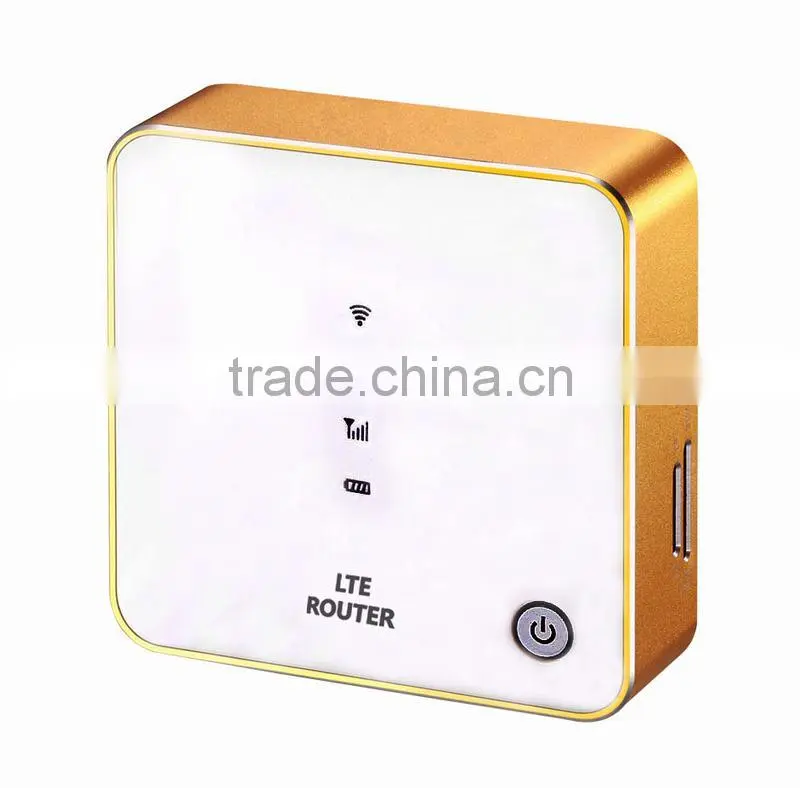 universal wifi router 4g LTE FDD with RJ45 and power bank